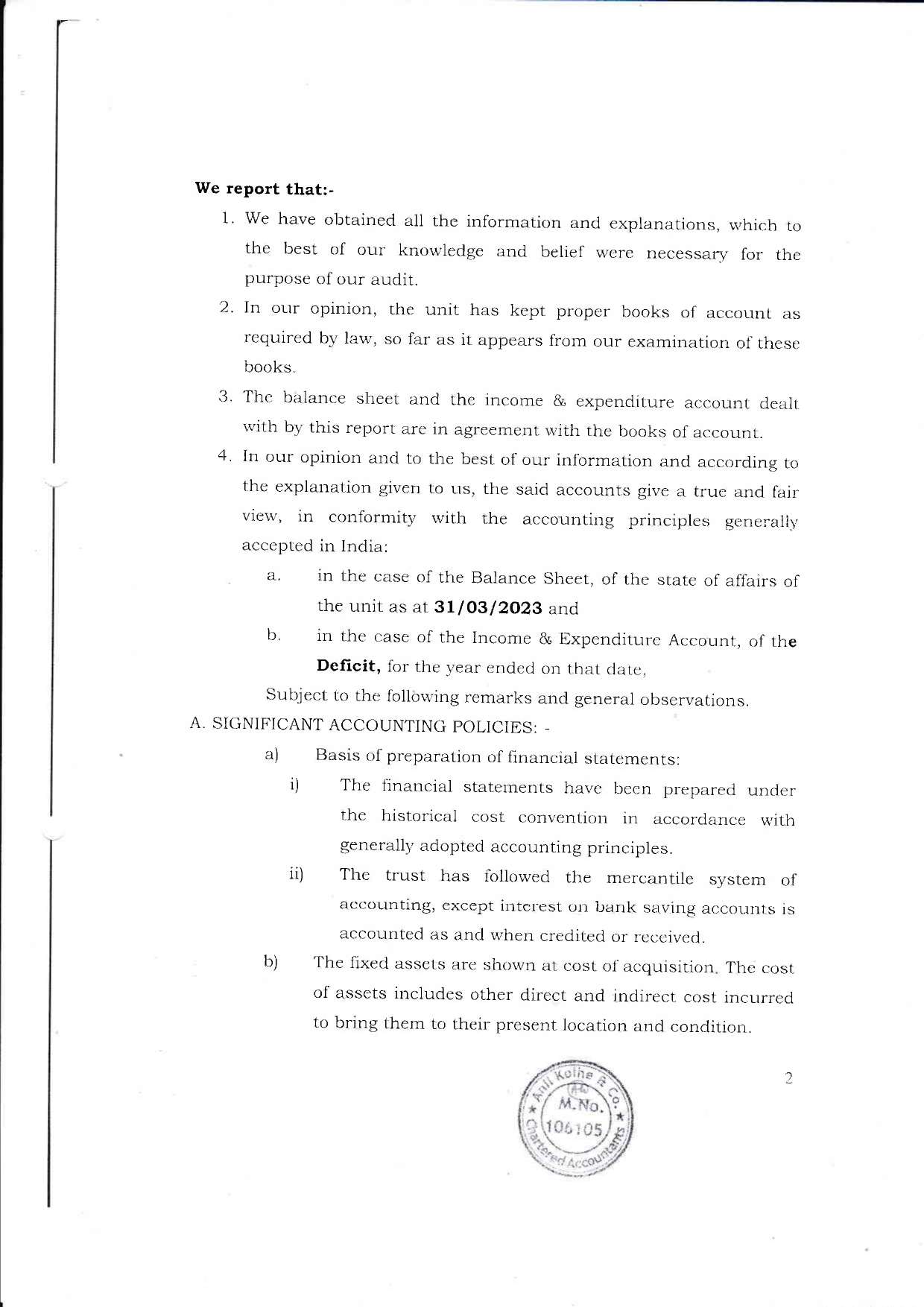 Audit Report 2022-23 Page 42