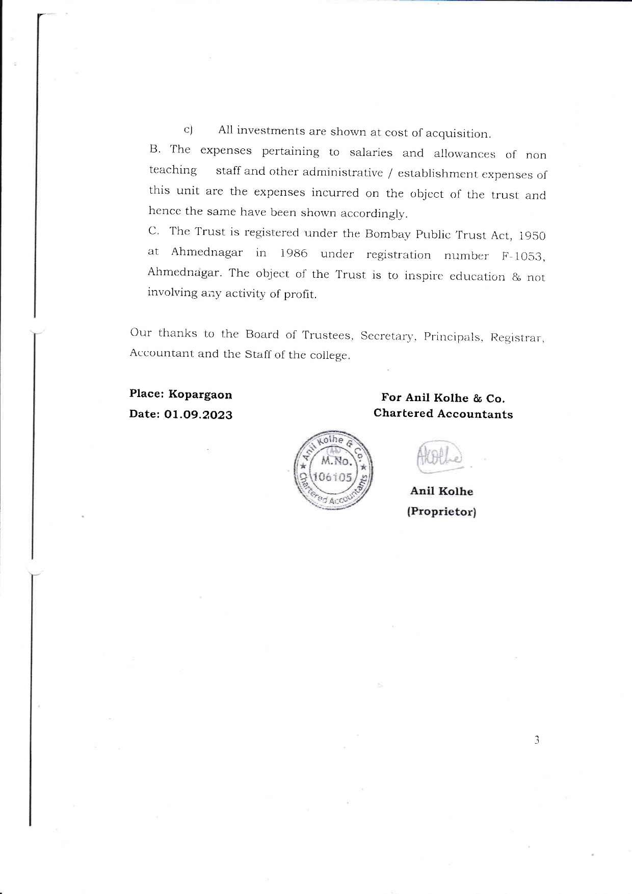 Audit Report 2022-23 Page 43