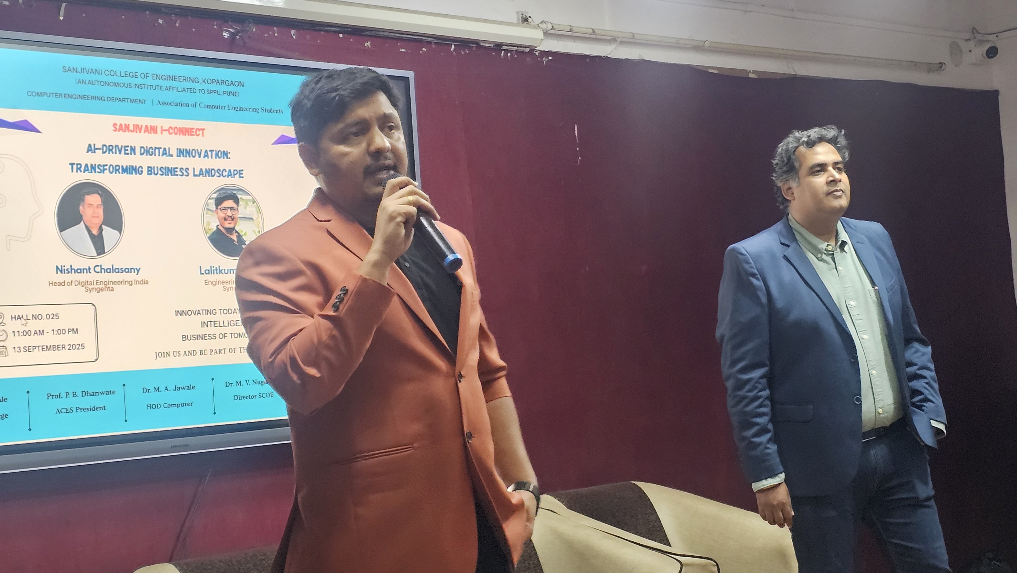Sanjivani i-Connect Session on AI Driven Digital Innovation: Transforming business Landscape