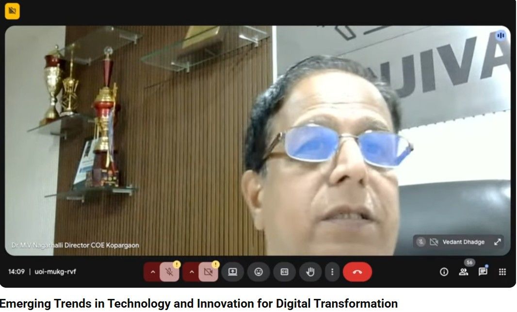 FDP on “Emerging Trends in Technology and Innovation for Digital Transformation”
