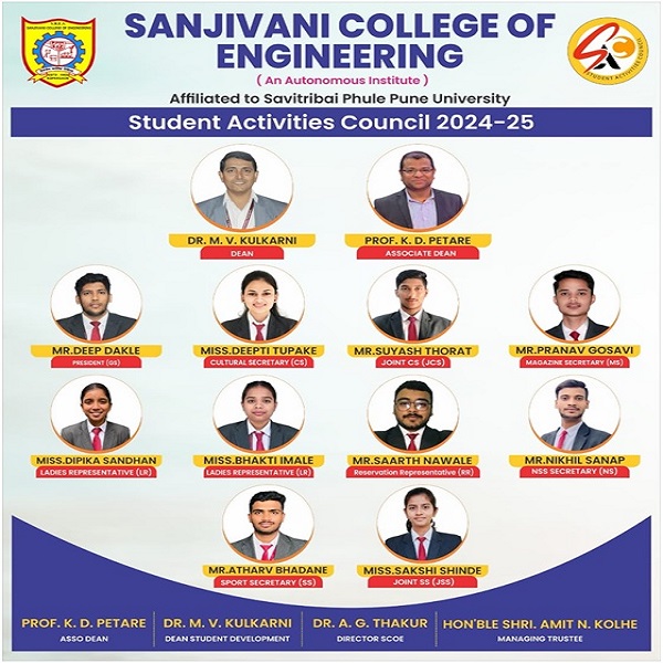 Student Activities Council 2024-25 — 1