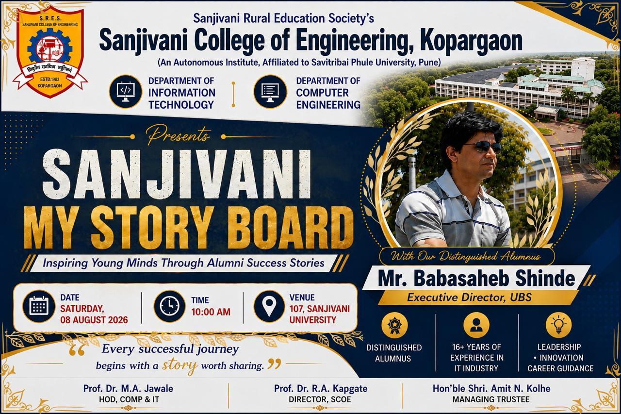Sanjivani My Story Board Event (Mr. Babasaheb Shinde)