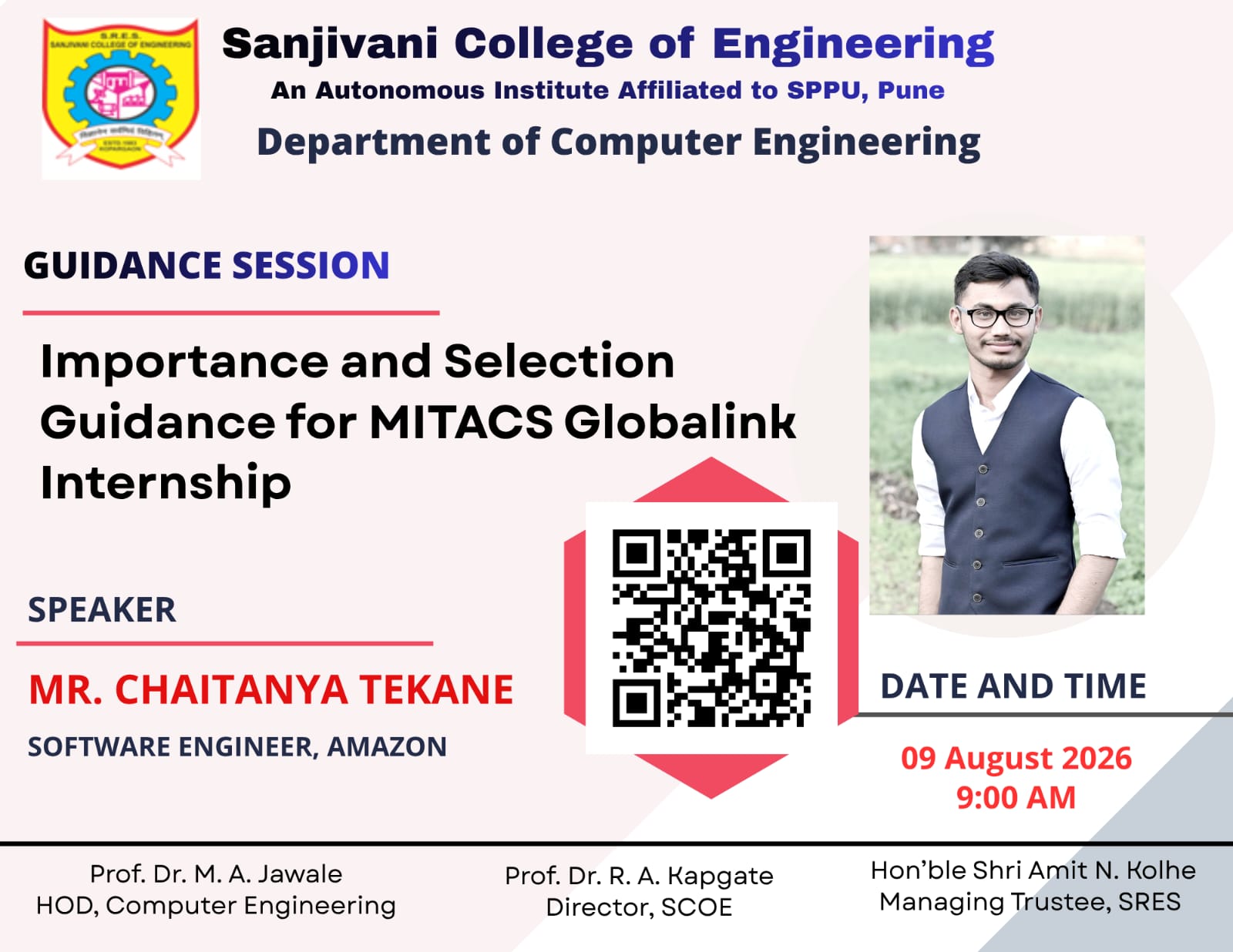 Guidance Session By Mr. Chaitanya Tekane