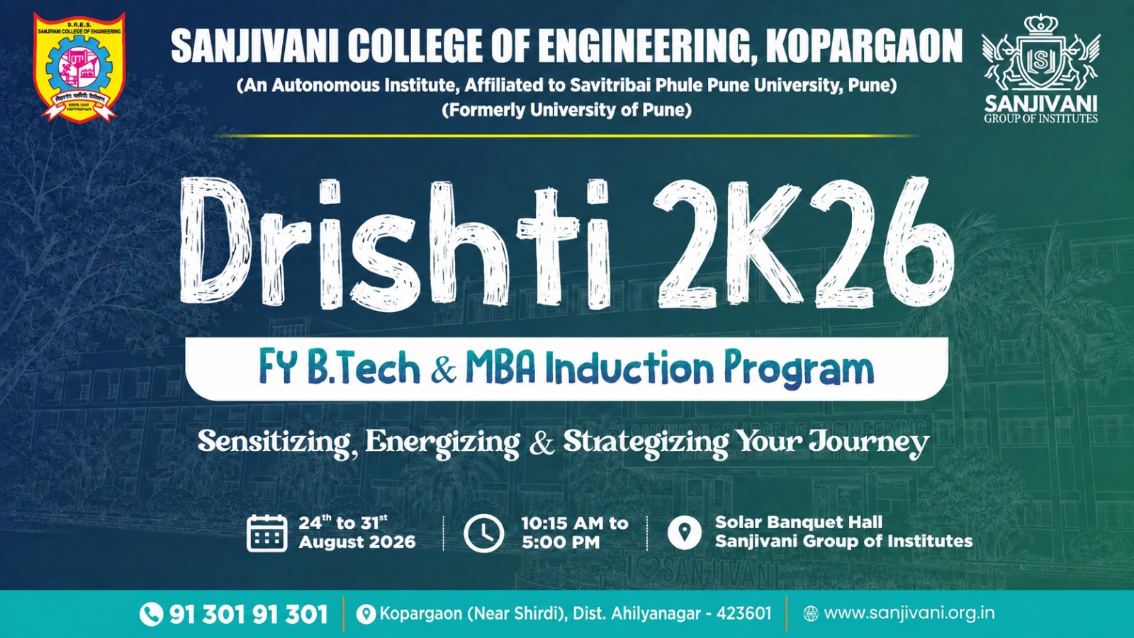 Drishti 2K26 – Induction Programme